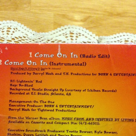 Bo-Shed Living Single Come on in Instrumental CD - Picture 3 of 4